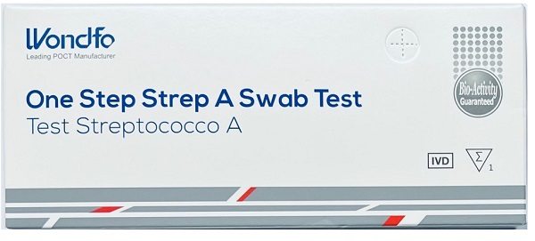TEST AUTODIAGNOSTICO ONE STEP STREP A RILEVAZIONE QUALITATIVA ANTIGENE STREPTOCOCCO A IN TAMPONI FARINGEI GAMMADIS