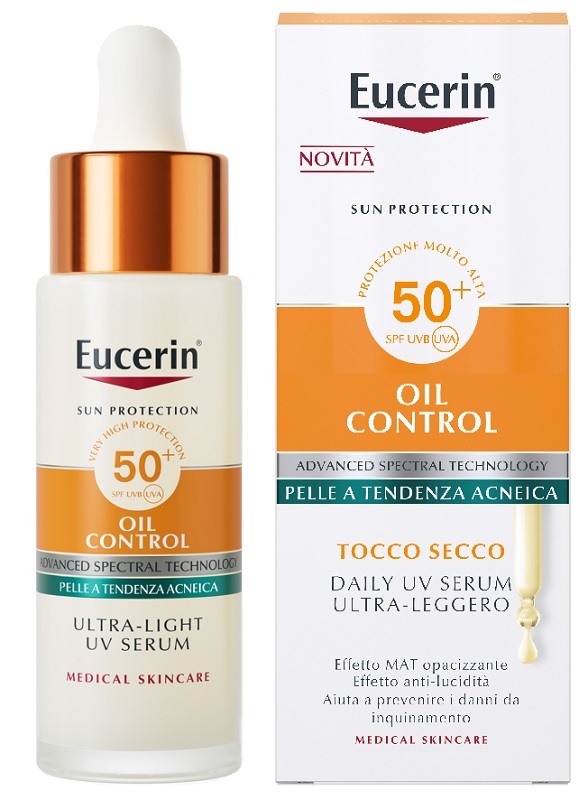 EUCERIN ESUN VISO OIL CONTROL ULTRA LIGHT DAILY SERUM SPF50+30 ML