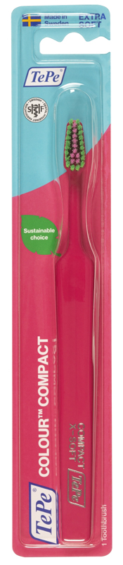 TEPE COLOUR SPAZZOLINO COMPACT SOFT ROSA SCURO